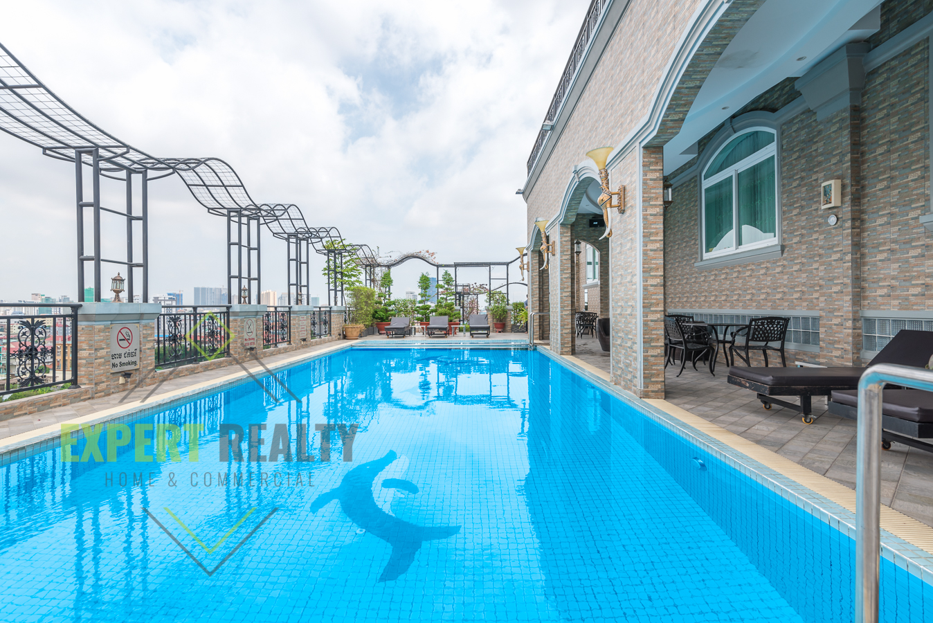 Apartment For Rent In Cambodia Phsar Derm Thkov Area 2 Bedroom Gym and Pool Expert Realty