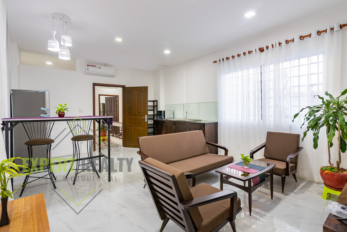 Newly Renovated 2 Bedroom Apartment In Daun Penh Area Expert Realty