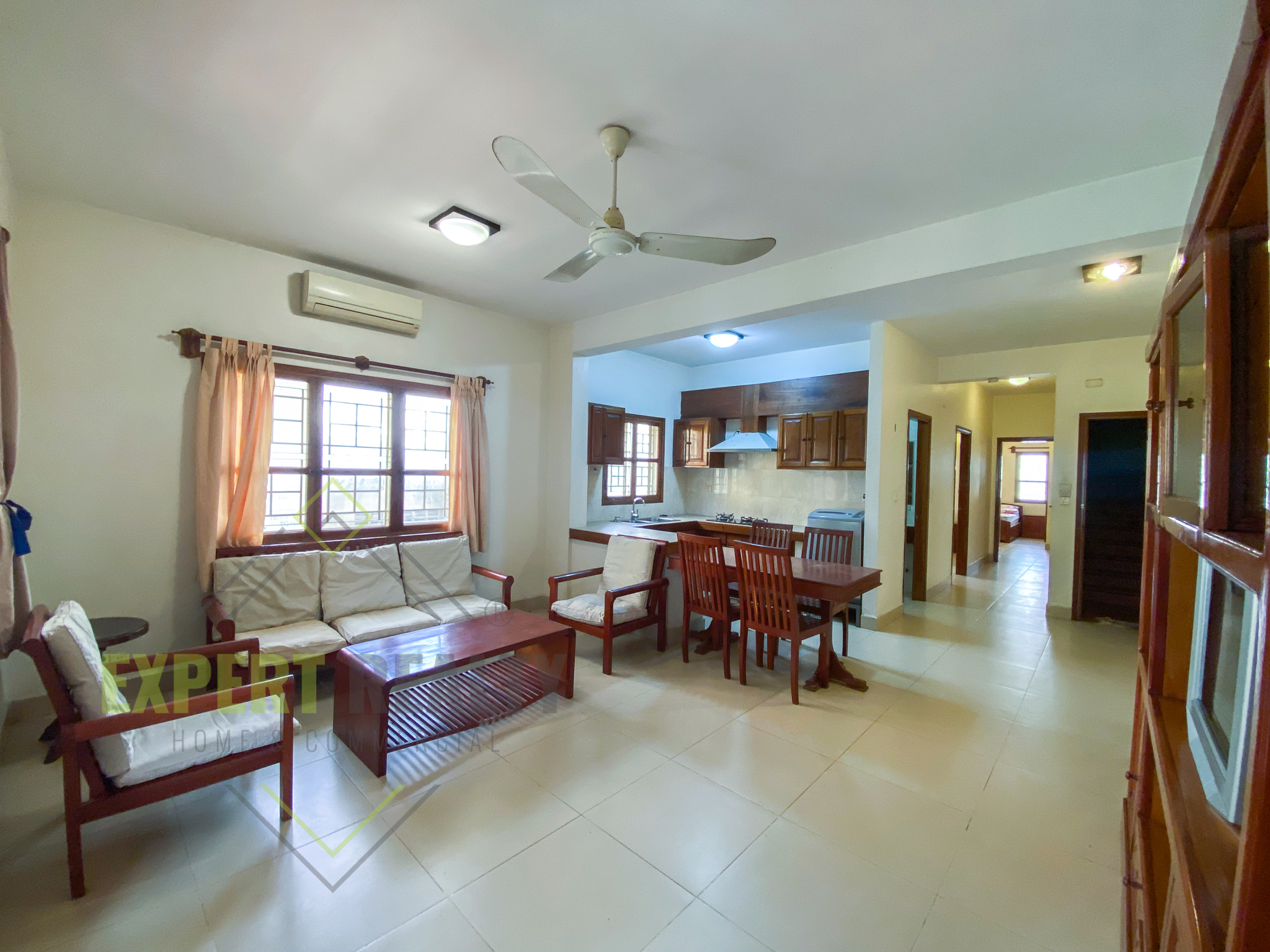 Apartment For Rent In Phnom Penh Russian Market area 2 Bedrooms