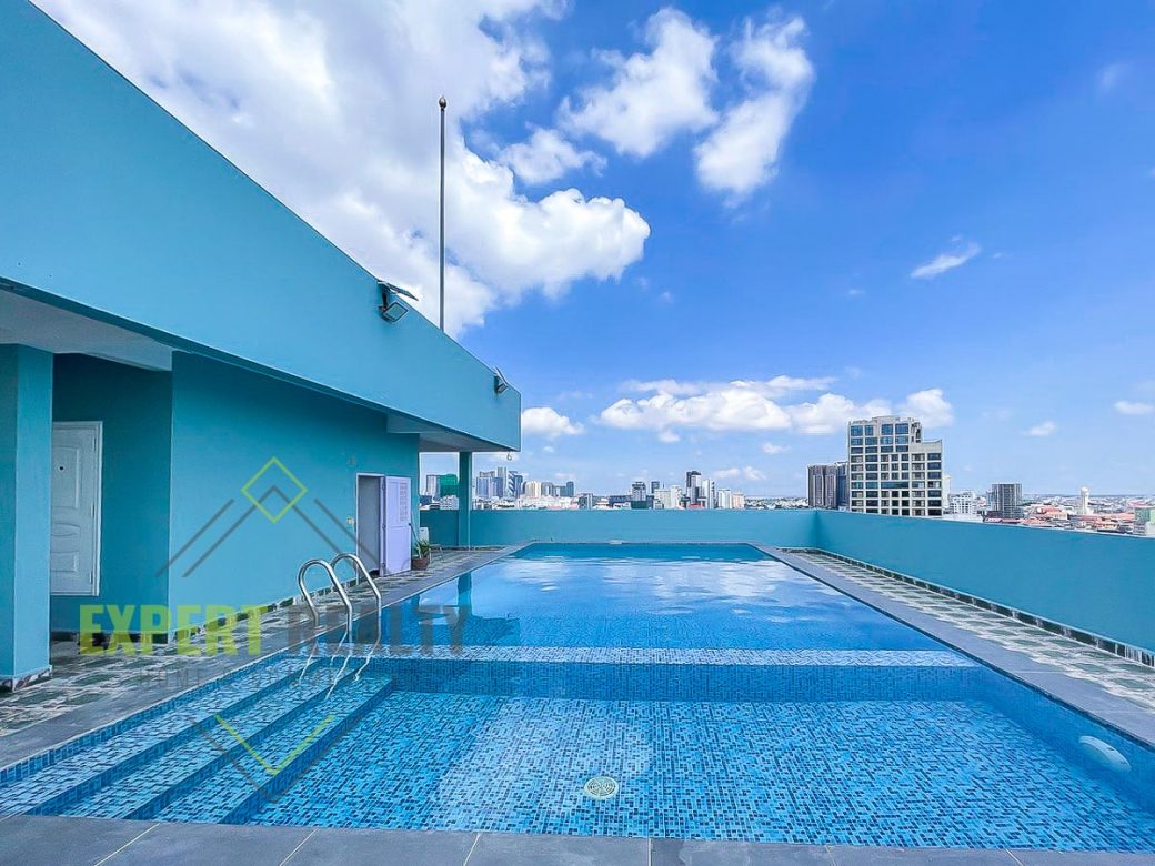 Apartment for Rent in Cambodia Phsar Derm Thkov Area 1 Bedroom Gym