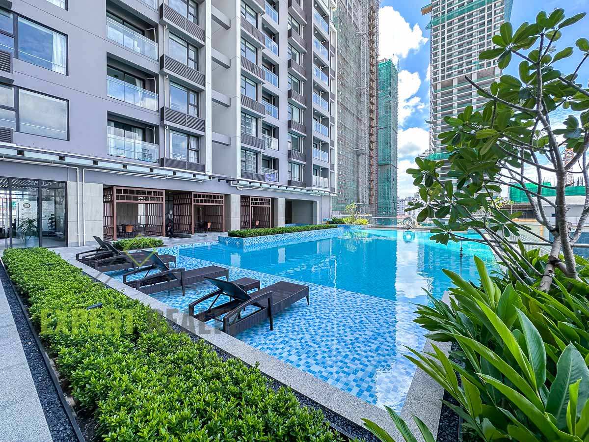 Apartment For Rent In Phnom Penh BKK3 Area 3 Bedroom Gym and Pool